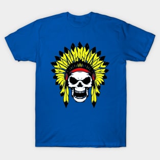 Skul Indian Headdress T-Shirt